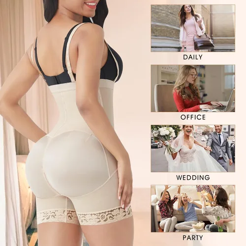 Vista 6 de Comfy BBL Stage 2 Fajas Colombianas Shapewear para mujer, control de abdomen, poscirugía, ropa de compresión