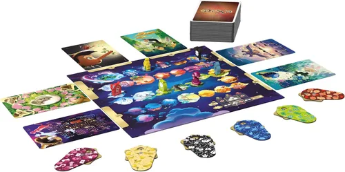 Vista 5 de Asmodee Dixit Disney Edition Juego de Mesa - Sumérgete en una Aventura Mágica de Narración, Divertido Juego Familiar para Niños y Adultos, Edades