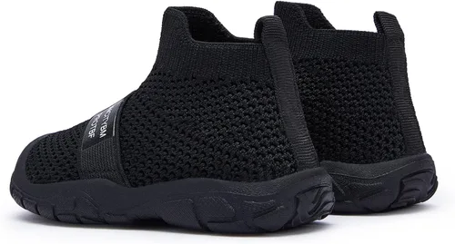 Vista 8 de BMCiTYBM Zapatos de bebé niño y niña, zapatos transpirables para caminar, ligeros, antideslizantes, 6, 9, 12, 18, 24 meses
