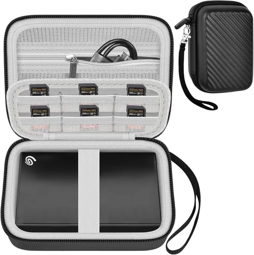 Vista 10 de GWCASE Funda de disco duro externo para Seagate, para WD, para Toshiba HDD