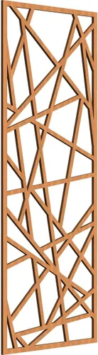 Vista 65 de Conway Paneles de pared decorativos de madera con calado, 9 3/8 pulgadas de ancho x 24 3/8 pulgadas de alto x 1/4 de alto, aliso