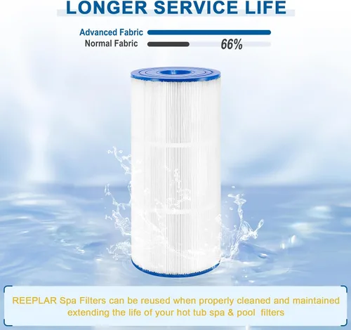 Vista 8 de 6541-397 Filtro de spa para piscina compatible con filtro Sundance 880 2009-2023 (exterior 6473-165 e interior 6473-164), repuesto para filtro