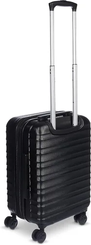 Vista 2 de Tienda Basics Equipaje de maleta expandible con ruedas rígidas Negro Spinner