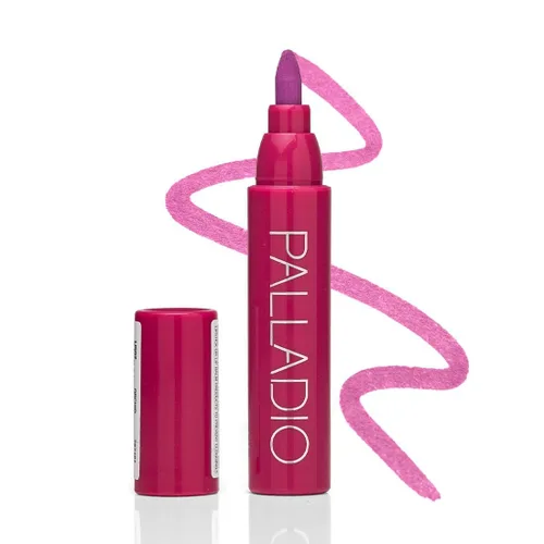Vista 15 de Palladio Tinte de labios, fórmula hidratante e impermeable, aspecto de color mate, color de labios de larga duración para uso durante todo el día