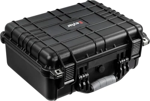 Vista 4 de Eylar Estuche Rígido Estándar de 16" para Equipo y Cámara, Impermeable con Espuma, Estándares TSA