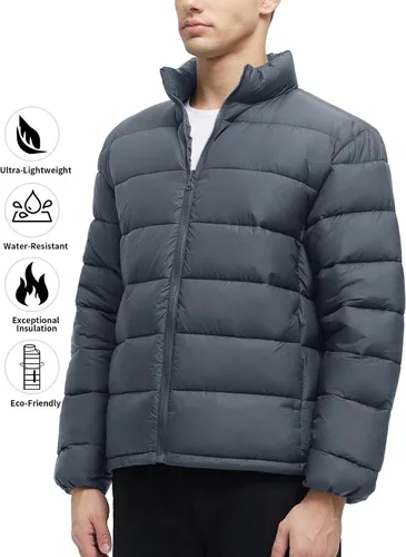 Vista 4 de Men's 3 in 1 Waterproof Winter Jackets Ski Warm Snow Rain Coat Puffer Liner Hood Windbreaker