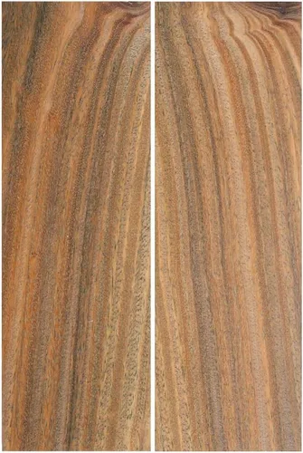 Vista 17 de IECAP LLC Paneles de madera a espejo de madera de palo negro africano para mango de cuchillo – Materiales para mango de cuchillo – Escalas