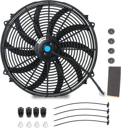Vista 9 de Ventilador de enfriamiento eléctrico universal del radiador