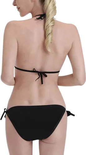 Vista 3 de My Hero is Now My Angel Non Hodgkin Lymphoma Cancer Awareness Women's Fashion Bikini 2 Pieces Push Up Summer Beach Bikini Set Triangle Bathing Suit