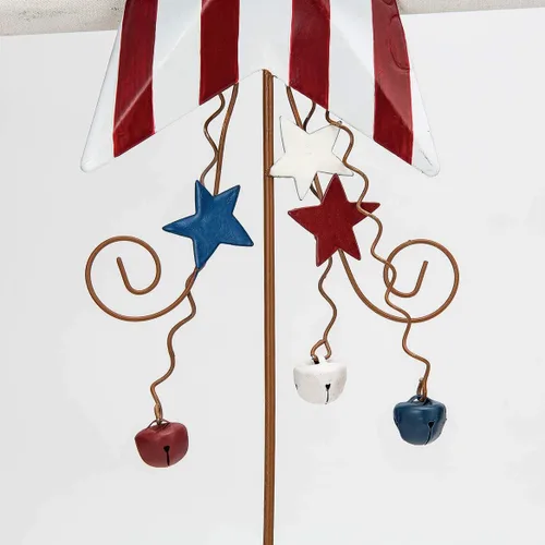 Vista 3 de Estacas metálicas God Bless America de Holiday PeakTM