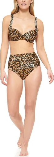 Vista 5 de Calvin Klein Conjunto de bikini clásico fruncido de cintura alta para mujer