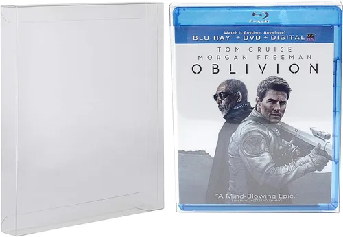 Vista 6 de Fundas protectoras compatibles con BLU-RAY con J-Card, Steelbooks, PS3, PS4, Xbox ONE (paquete de 10)