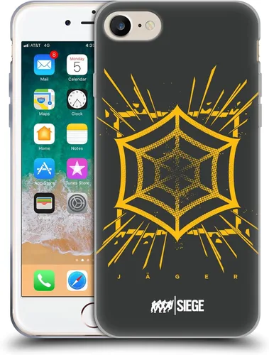Vista 10 de Head Case Designs Funda de gel con licencia oficial de Tom Clancy's Rainbow Six Siege Bandit Icons [protección de grado militar] compatible