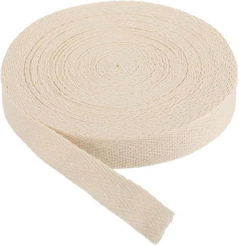 Vista 97 de PATIKIL Cinta de sarga de algodón de 5/8 pulgadas, 10 yardas, cinta de encuadernación al bies, cinta de espiga para costura, envoltura de regalos