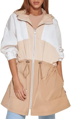 Vista 2 de Levi's Chaqueta impermeable de gran tamaño para mujer