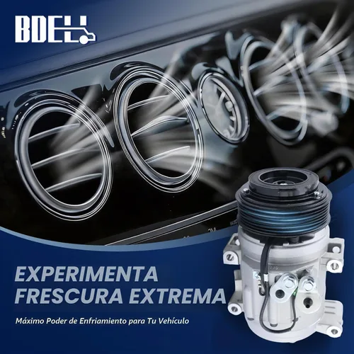 Vista 2 de BDELI - Conjunto de compresor de CA compatible con Toyota Tacoma 2.7L 4.0L, 2005, 2006, 2007, 2008, 2009, 2010, 2011, 2012, 2013, 2014, 2015, 2.7L