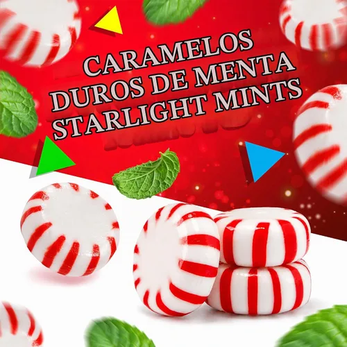 Vista 3 de Arcor Starlight Mints, caramelo duro de menta envuelto individualmente, 1