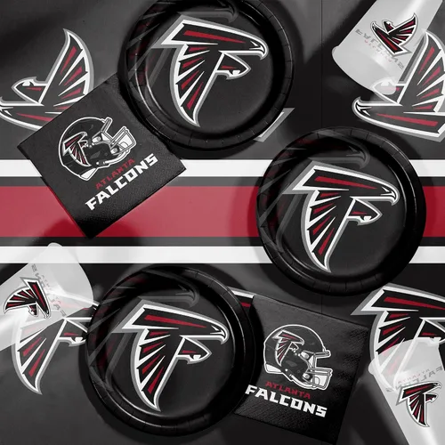 Vista 18 de Kit de vajilla Arizona Cardinals, 49 unidades, con licencia