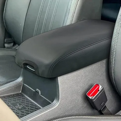 Vista 8 de Accesorios interiores personalizados para Lexus RX350 2010 2011 2012 2013 2014 2015 Cubierta de caja de reposabrazos tapa de consola central, cojín