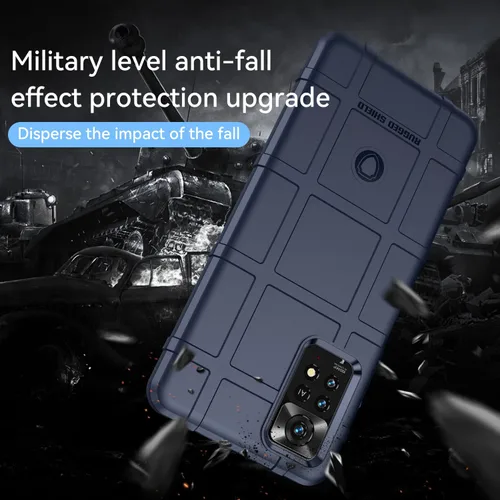 Vista 8 de Funda delgada para Redmi Note 11 Pro 4G/5G, resistente funda protectora con protección de grado militar a prueba de golpes, lente de pantalla