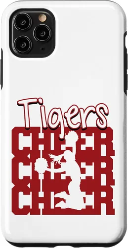 Vista 12 de Tigers Cheer Back to School Cheerleading Spirit M Case for iPhone 17