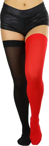 Vista 4 de ToBeInStyle. - Medias de nailon para mujer, al muslo, color opaco.