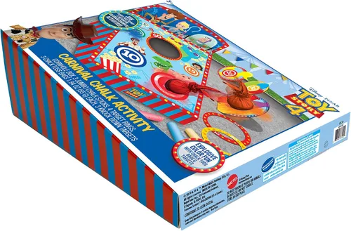 Vista 10 de Toy Story GFL62 Disney Pixar 4 juegos de actividades de tiza de carnaval, multicolor
