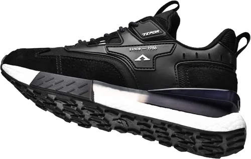 Vista 3 de TEPOR Tenis deportivos para correr, ligeros, antideslizantes, para caminar, gimnasio