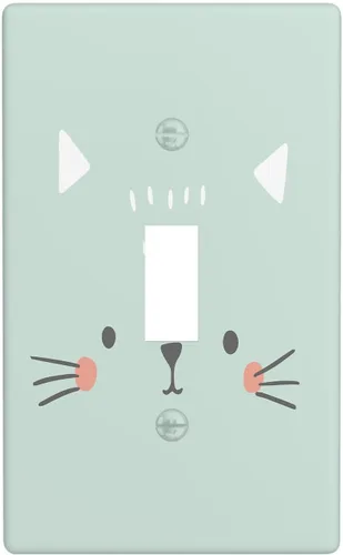 Vista 49 de Lindo Koala - Placa de interruptor de luz de 1 banda, placa de pared basculante individual, placa decorativa eléctrica GFCI para decoración
