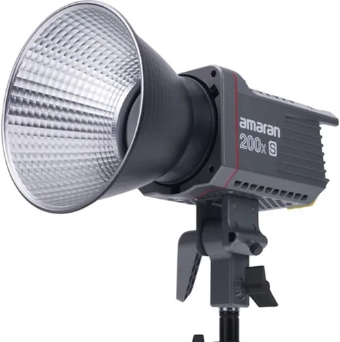 Vista 2 de Aputure Amaran 200X S COB luz de vídeo LED bicolor 2700K-6500K, 250W, 45400 Lux @1M, CRI≥95, TLCI≥95, control de aplicaciones, 9 efectos