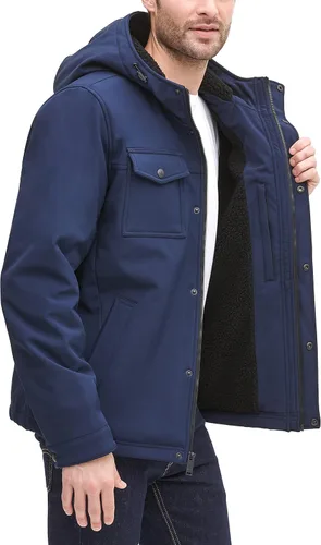 Vista 6 de DOCKERS Men's Arctic Cloth Sherpa Storm Jacket