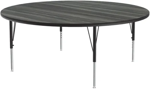 Vista 38 de Correll - Mesa rectangular de actividades para el aula de 24 x 36 pulgadas, altura ajustable (19-29 pulgadas), parte superior de nogal colonial