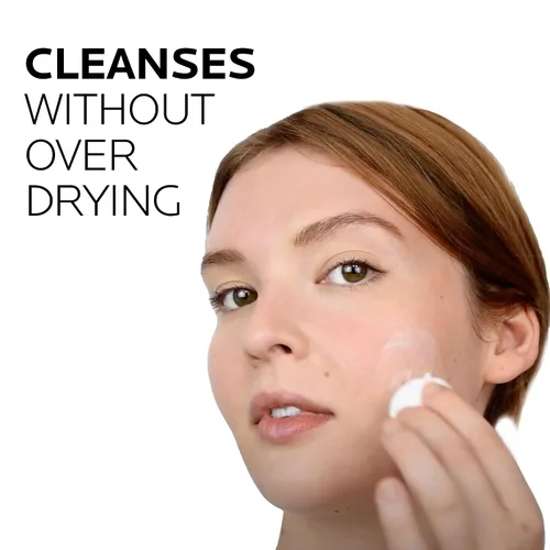 Vista 3 de La Roche-Posay Toleriane Dermo - Limpiador facial para cara y ojos, lavado facial suave y removedor de maquillaje, textura lechosa, sin fragancia