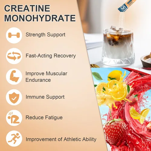 Vista 5 de DR.YES - Monohidrato de creatina en polvo de 4500 mg, fuerza de aumento, recuperación muscular y producción de ATP para hombres y mujeres, apto