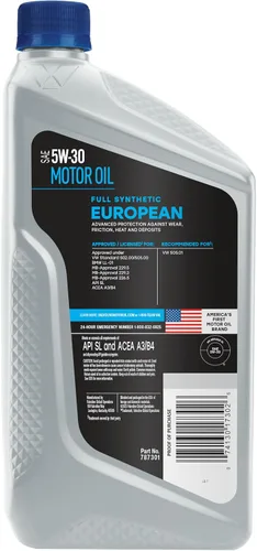 Vista 2 de Valvoline SynPower Full aceite sintético para motor, 1 Cuarto de galón, Ambar
