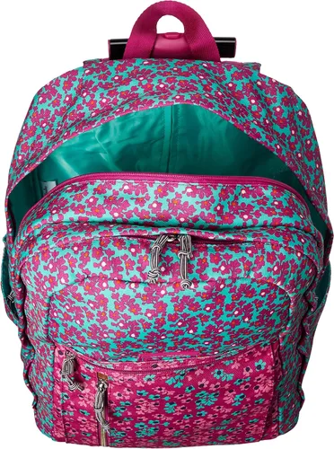 Vista 5 de Vera Bradley Mochila Lighten Up Rolling para mujer, color rosa, talla única, Ditsy Dot, talla única