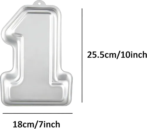 Vista 3 de Molde de aluminio 3D para hornear pastel de 10 pulgadas número uno