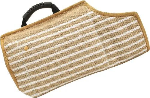 Vista 9 de Morezi Funda protectora de entrenamiento para mordeduras de perro, nailon resistente duradero, ajuste Pit Bull Pastor alemán Malinois, cachorro