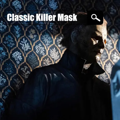 Vista 2 de Scary Halloween Masks for Michael Myers Mask Classic Mike Costume Cosplays