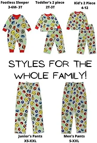 Vista 7 de Sesame Street Elmo Cookie Monster Junior - Pantalones de pijama para mujer