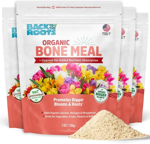Vista 13 de Back to The Roots Harina de sangre 100% orgánica Fabricada en los EE. UU. Nutrición premium para jardinería de plantas de interior y exterior