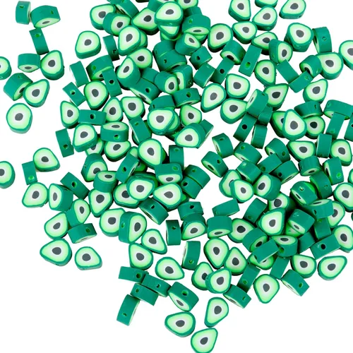 Vista 38 de 100 cuentas espaciadoras de arcilla polimérica para el Día de la Independencia del 4 de julio para hacer joyas, manualidades, pulseras, collares
