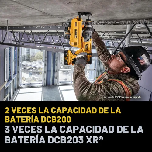 Vista 6 de DeWalt DCB206-2 20V máx 6.0Ah batería de ion de litio, 2
