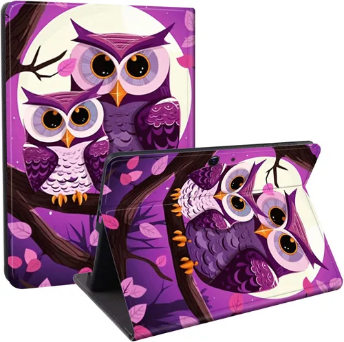 Vista 20 de Funda diseñada para Microsoft Surface Pro 11/10/9, protección ligera, múltiples ángulos, piel sintética, delgada, con función de encendido y apagado
