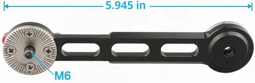 Vista 2 de CAMVATE Extensor de empuñadura con accesorio de roseta M6 para accesorio de cámara