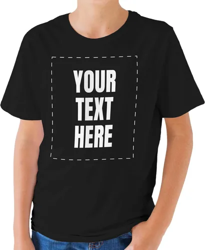 Vista 22 de GotPrint Camisa personalizada para hombres, mujeres, añade tu propio texto, camisetas personalizables, camiseta personalizable en la parte delantera