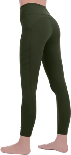 Vista 3 de Professional Leggings for Women (Ultra Soft Stretch) High Waisted Yoga Pants Tummy Control with Pockets