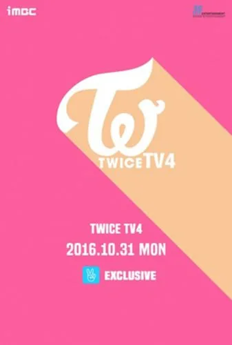 Vista 2 de TWICE - [TWICE] TV4 Limited Edition DVD 3 DISC + Post Card + Photo Book Sealed TT
