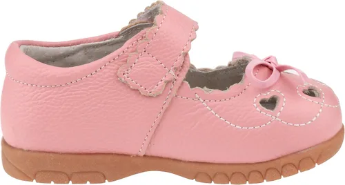 Vista 3 de Femizee Mary Jane - Zapatos planos de cuero con lazos para niñas niños pequeños