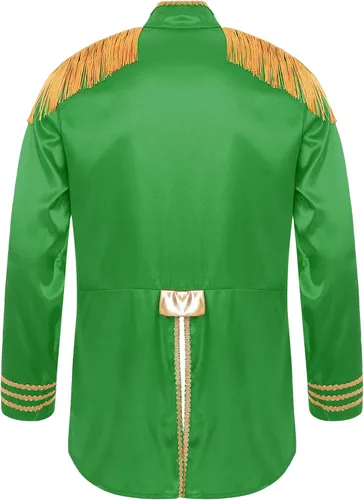 Vista 4 de Chaqueta de pimienta SGT para hombre y adulto, estrella de la música hippie de los años 60, Halloween, Navidad, SGT